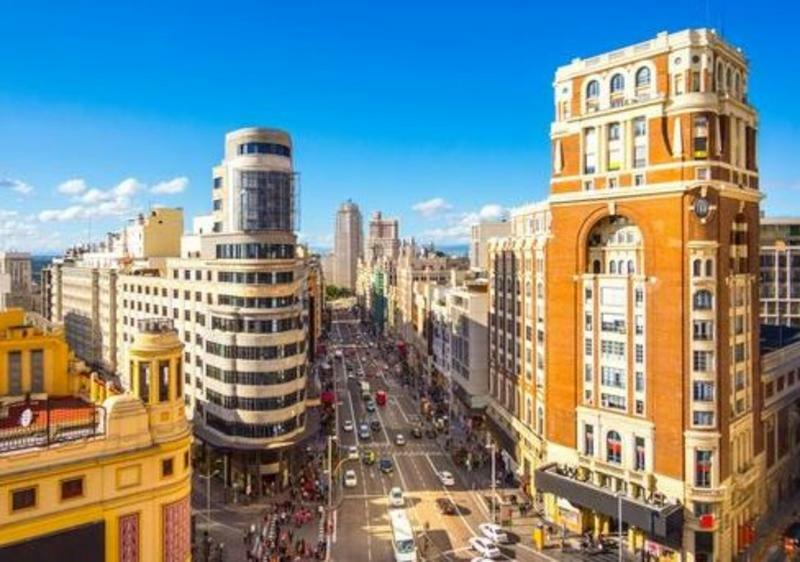 Hostal Amberes Madrid Exterior foto